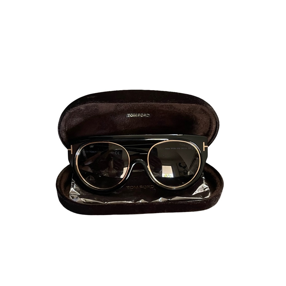 Tom Ford Alana Black Sunglasses, TF360 01B, 
55 18 140